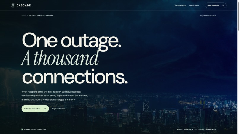 CASCADE – screenshot 1