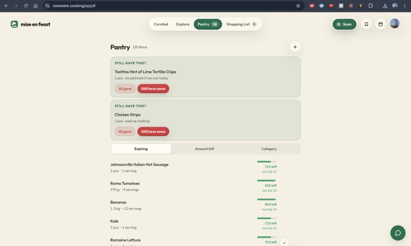 mise en feast – screenshot 6
