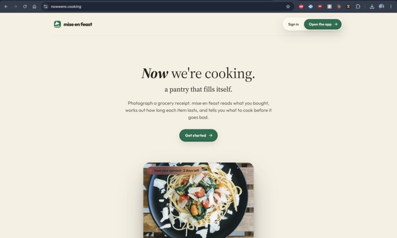 mise en feast – screenshot 1