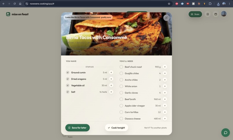 mise en feast – screenshot 14