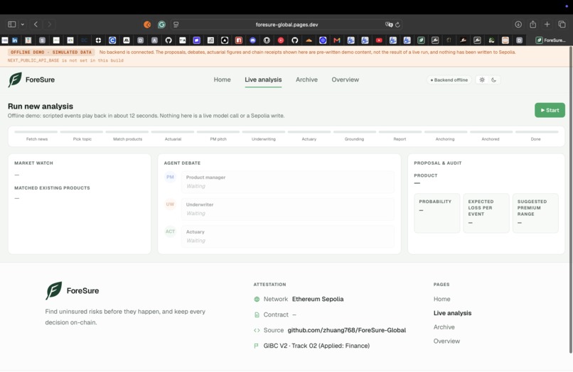 ForeSure Global: AI Actuarial Copilot – screenshot 2