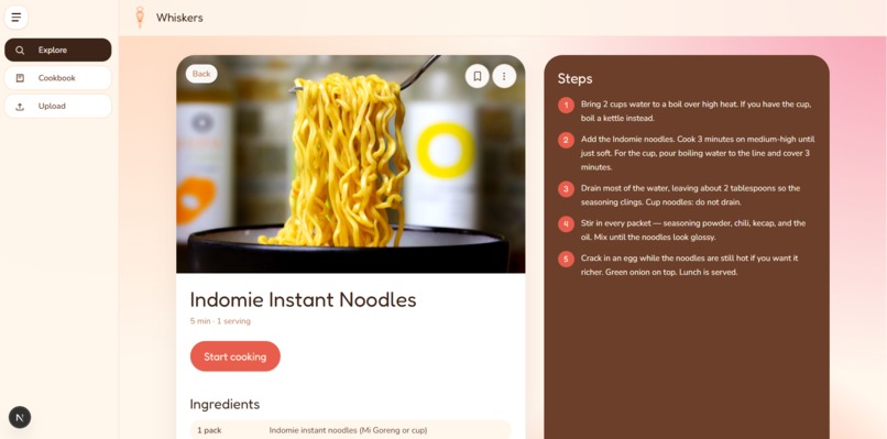 Whisker – screenshot 1