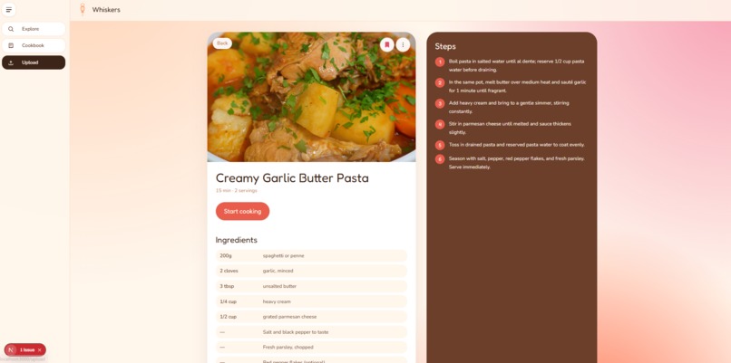 Whisker – screenshot 2