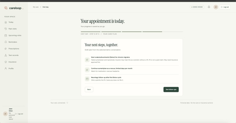 CareLoop – screenshot 10