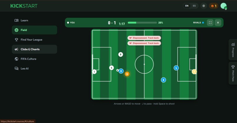 KickStart – screenshot 3