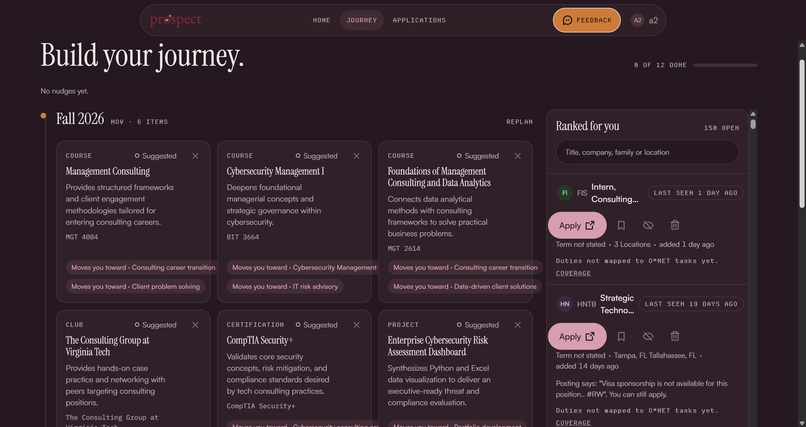 prospect – screenshot 3
