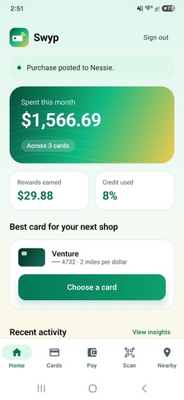 Swyp – screenshot 1