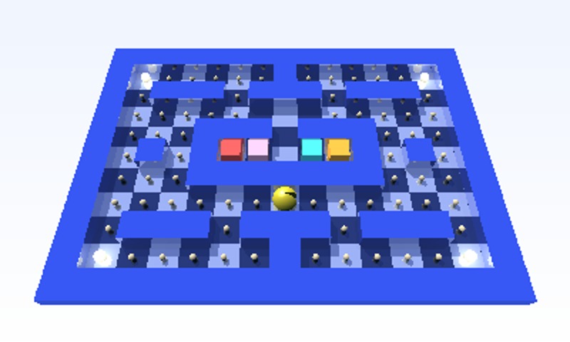 Real-Time Raytraced Pac-Man – screenshot 1