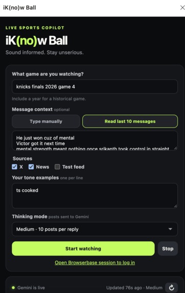K(no)wBall – screenshot 2