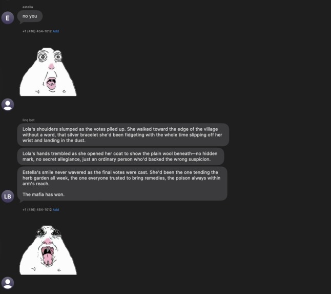 messageMAFIA – screenshot 2