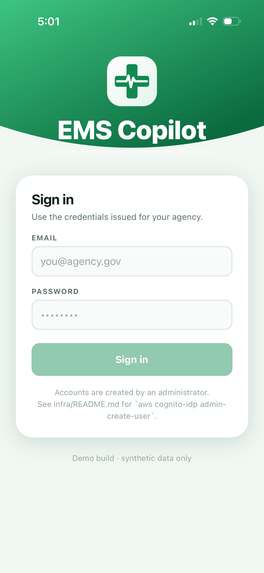 EMS-Copilot – screenshot 1