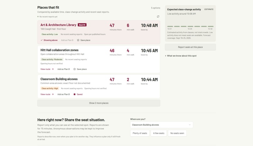 HokieGap – screenshot 2