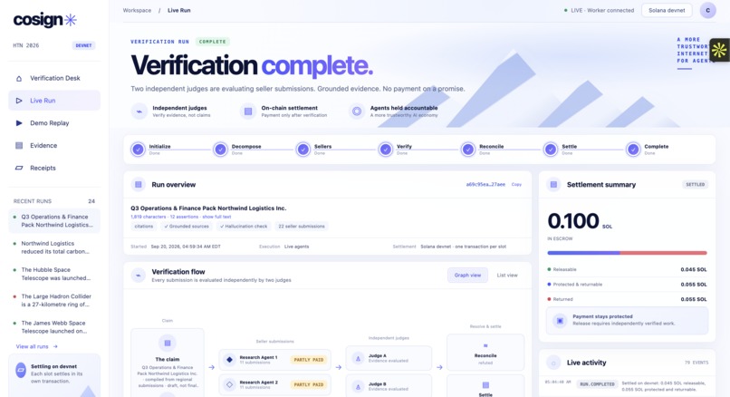 CoSign – screenshot 3