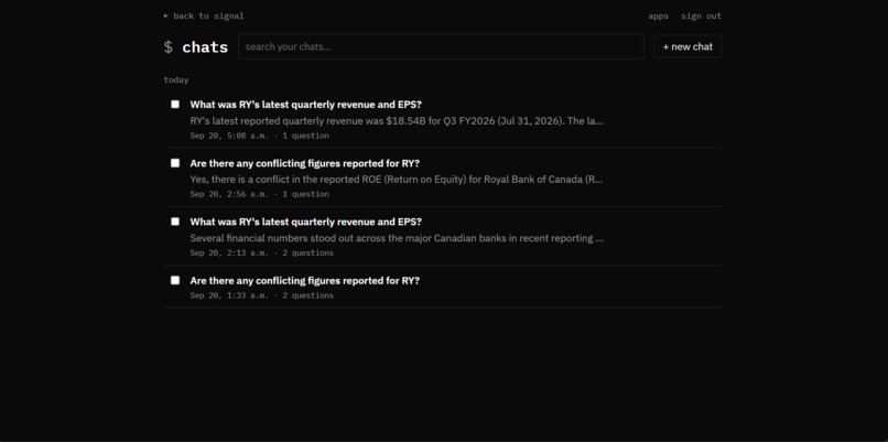 Signal – screenshot 2