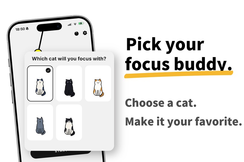 SwingCat - Focus timer – screenshot 3