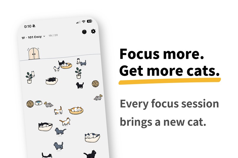 SwingCat - Focus timer – screenshot 4