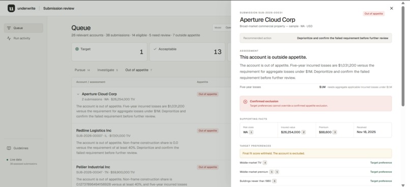 UnderwriteIQ – screenshot 4