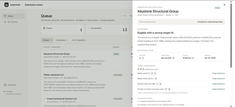 UnderwriteIQ – screenshot 3