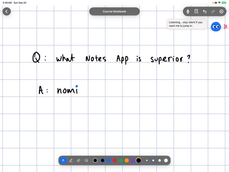 nomi – screenshot 1