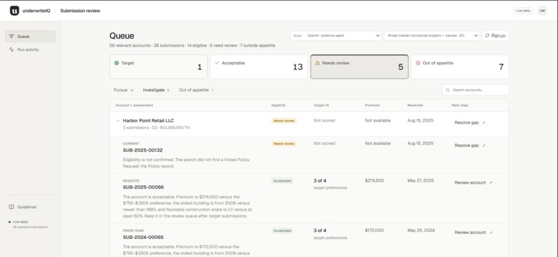 UnderwriteIQ – screenshot 5