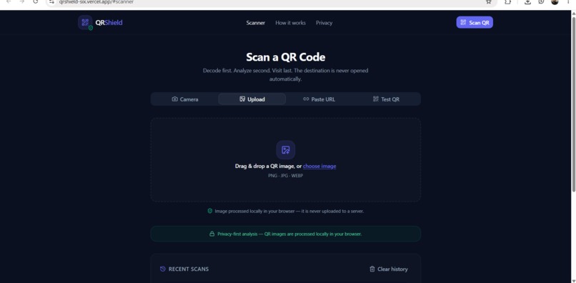 QRShield — AI-Assisted Quishing Defense – screenshot 2