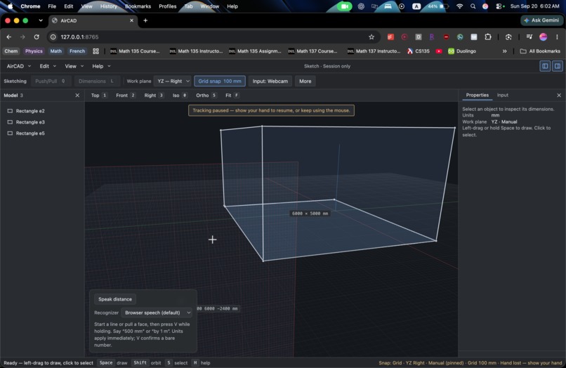 AirCAD – screenshot 2