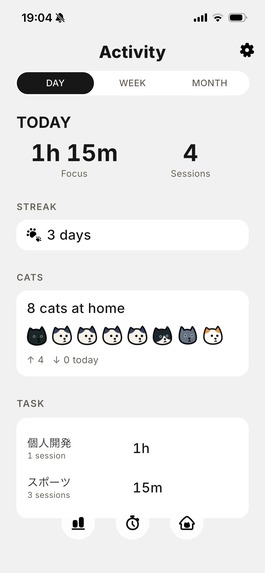 SwingCat - Focus timer – screenshot 9