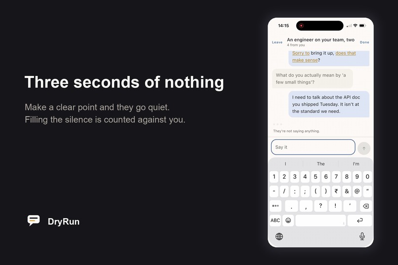 DryRun: Say the Hard Thing – screenshot 2