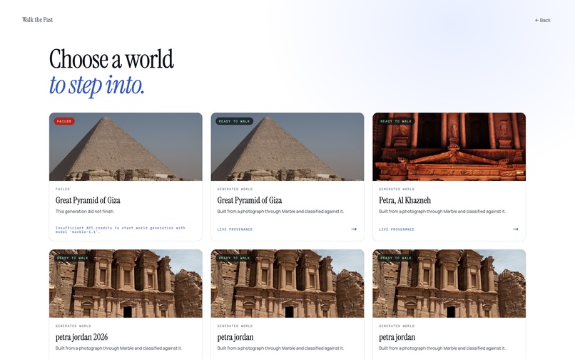 WalkThePast – screenshot 3