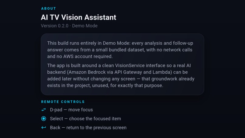 AI TV Vision Assistant – screenshot 4