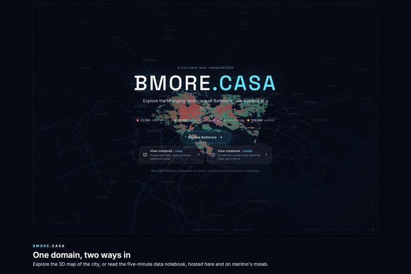 bmore.casa – screenshot 1