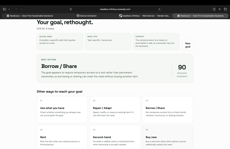 NeedLess – screenshot 2