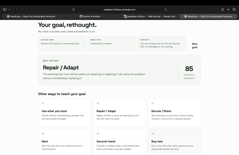 NeedLess – screenshot 3