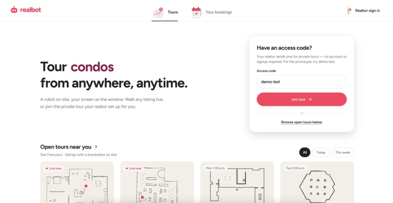 Realbot – screenshot 1