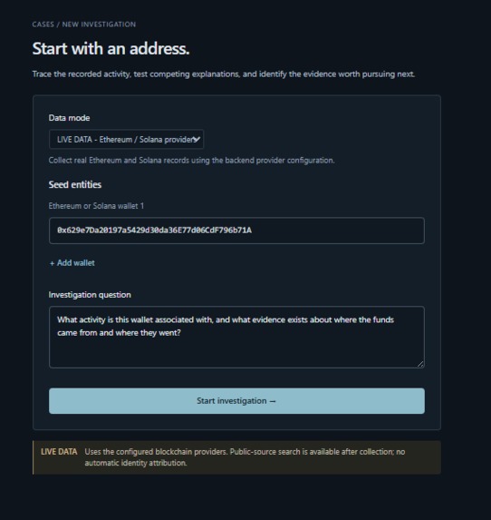 Cryptelligence – screenshot 1