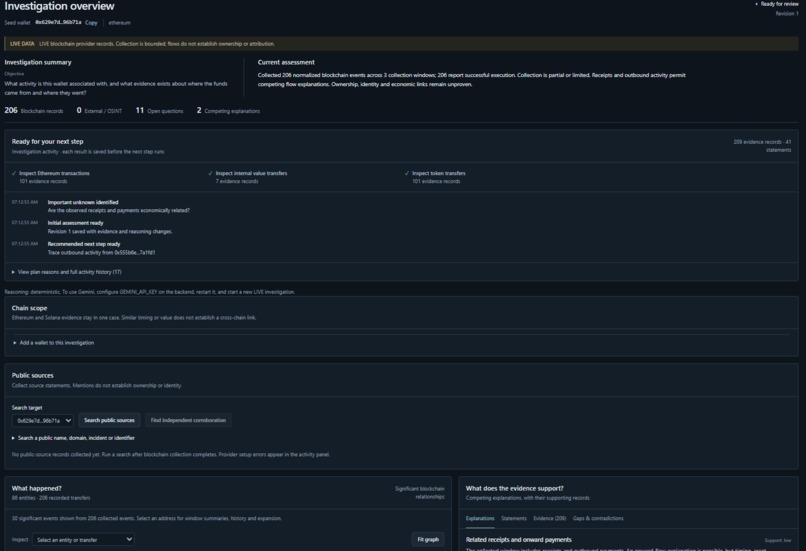 Cryptelligence – screenshot 2