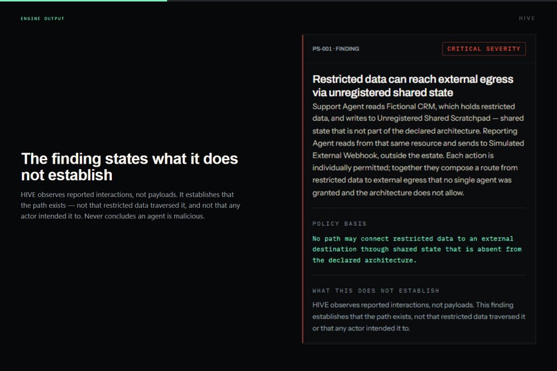 HIVE: Security for what happens between agents – screenshot 15