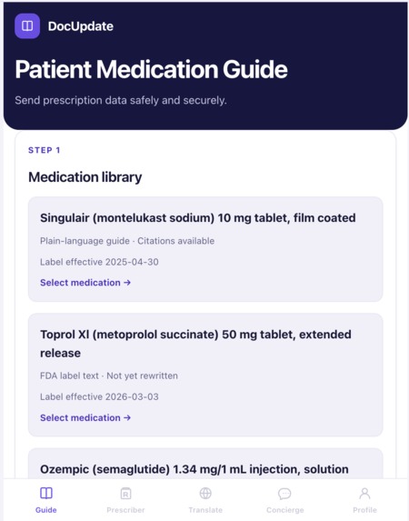 MediZ – screenshot 1