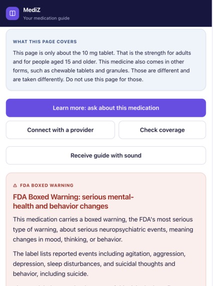 MediZ – screenshot 6
