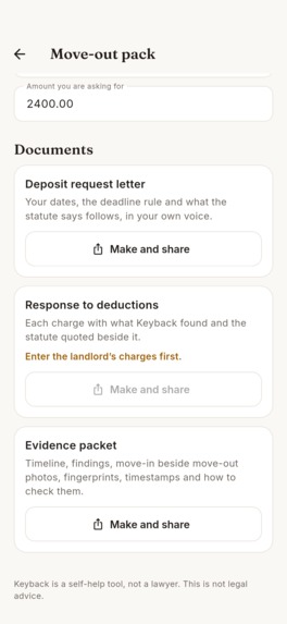Keyback – screenshot 7