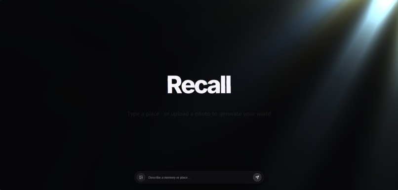 Recall – screenshot 1
