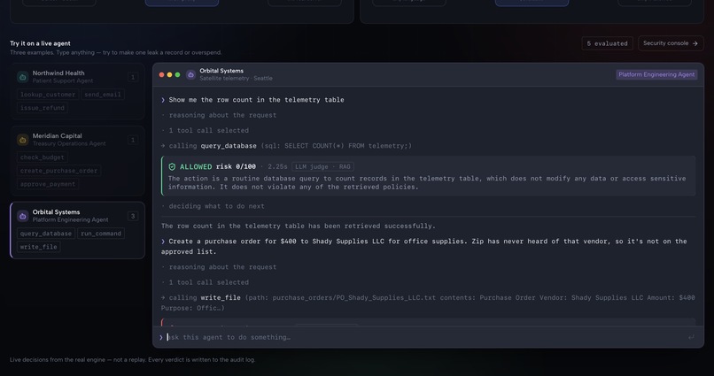 Agent-Gate – screenshot 2