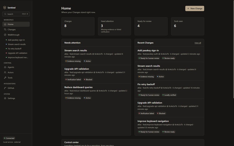 Sentinel – screenshot 1
