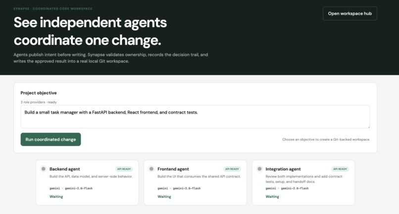 Synapse – screenshot 1