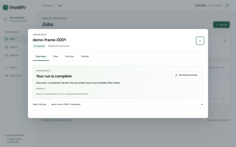 ChatGPU – screenshot 4