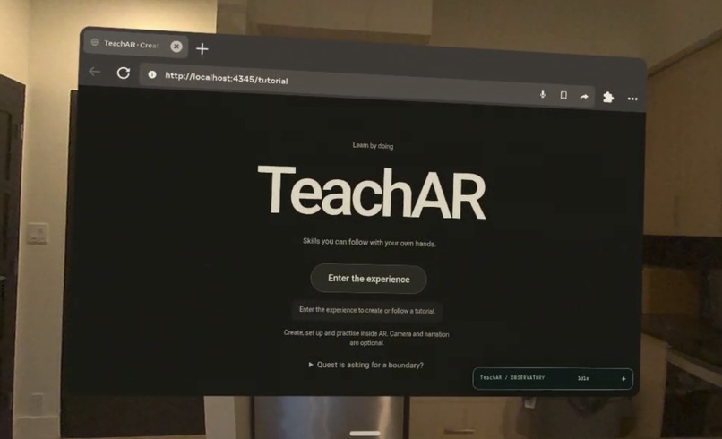 teachAR – screenshot 1