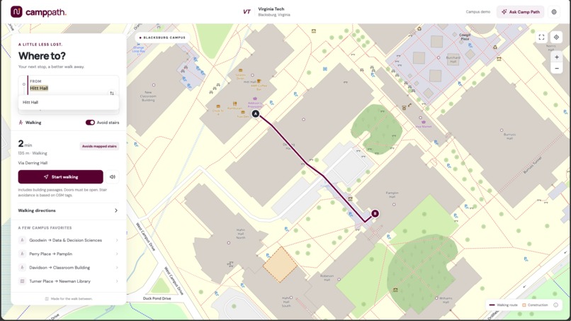 CampPath – screenshot 3