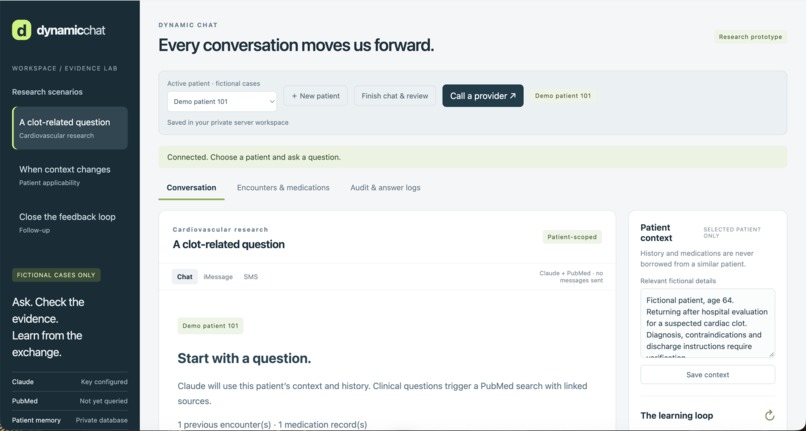 DynamiChat – screenshot 1