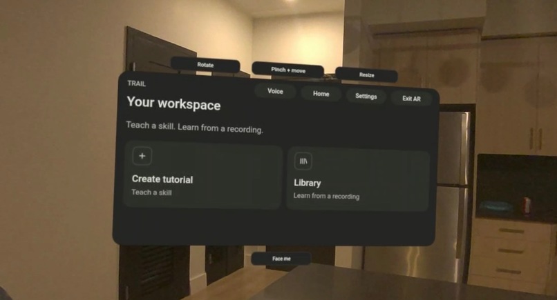 teachAR – screenshot 2
