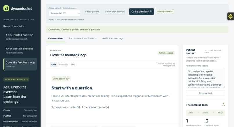 DynamiChat – screenshot 2